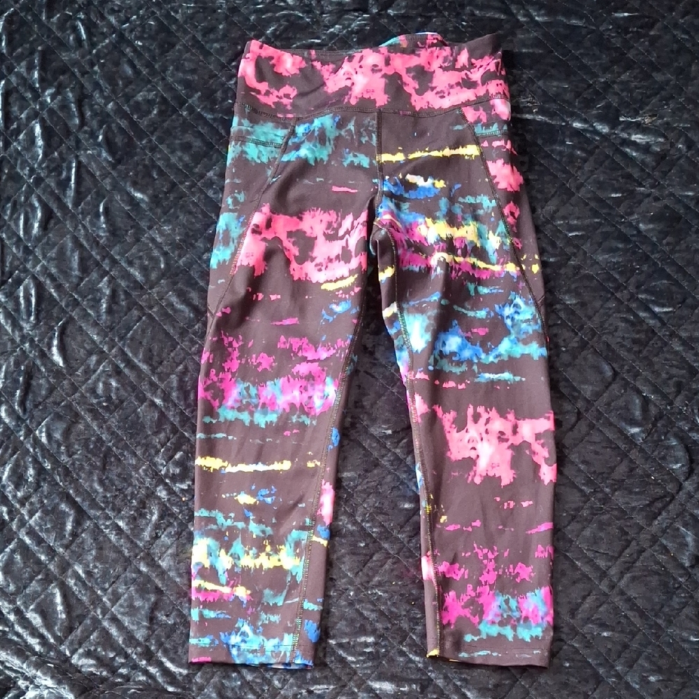 Fila Kids Multicolor Tie-Dye Leggings